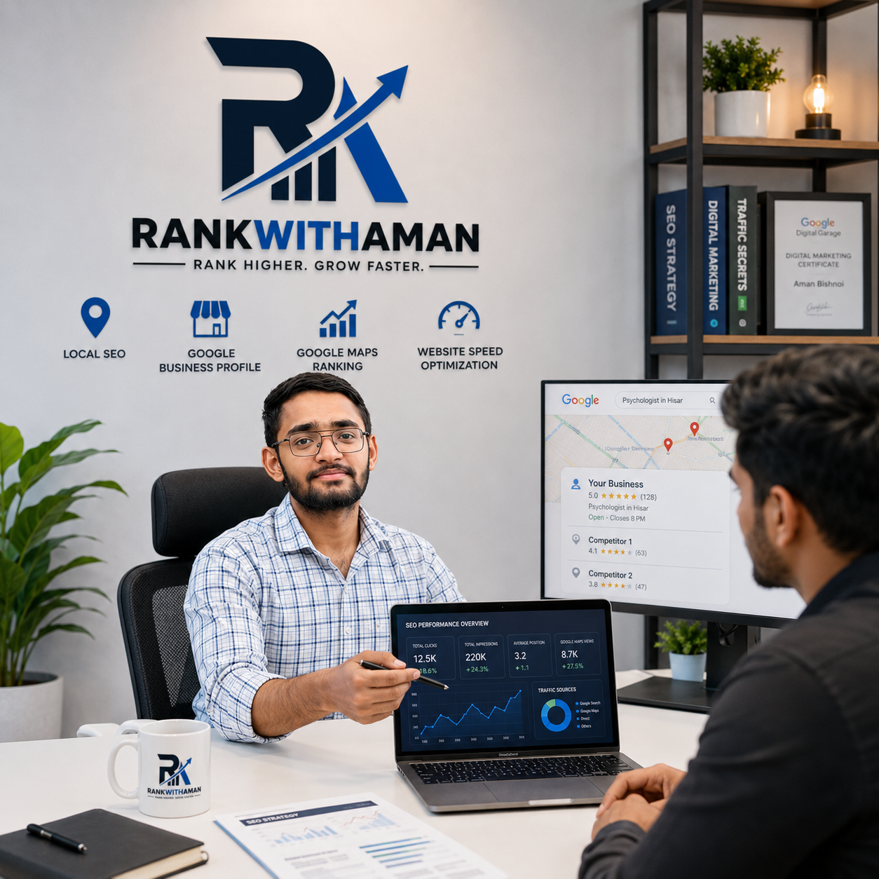 Aman Bishnoi Local SEO Expert and Google Maps Ranking Specialist