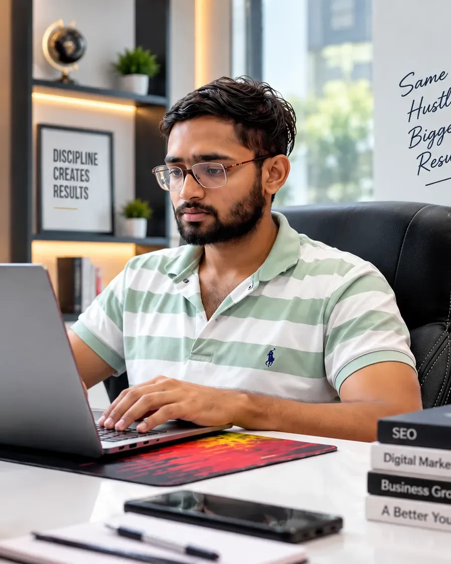 Aman Bishnoi, founder of RankWithAman — website design in Hisar and Local SEO